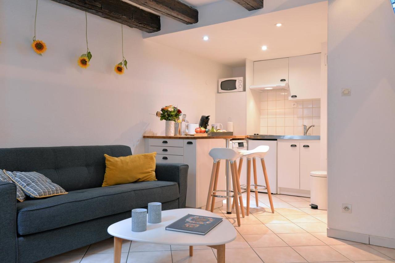 Appartement La Terrasse Sur Cour Colmar Exterior foto