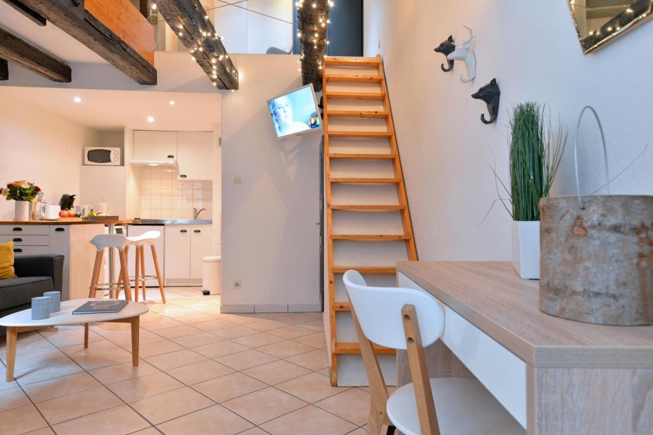 Appartement La Terrasse Sur Cour Colmar Exterior foto